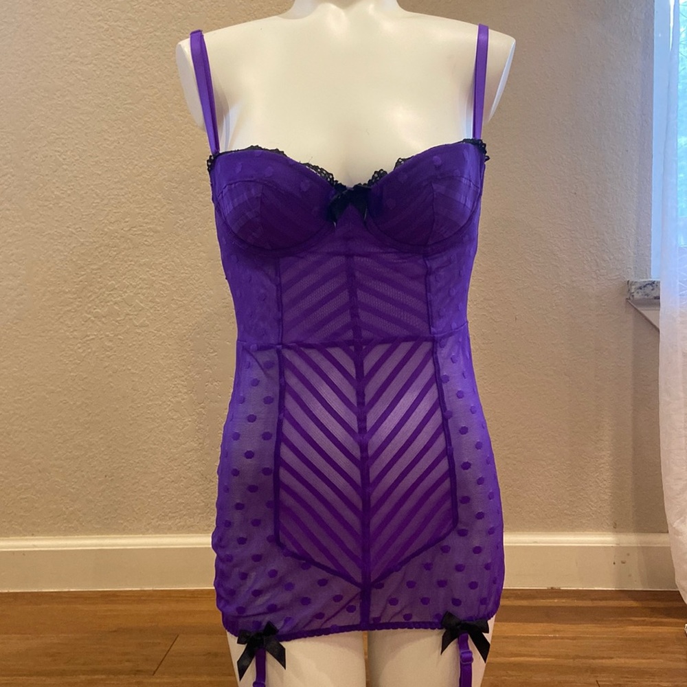 PrettyLittleThing Purple Chemise